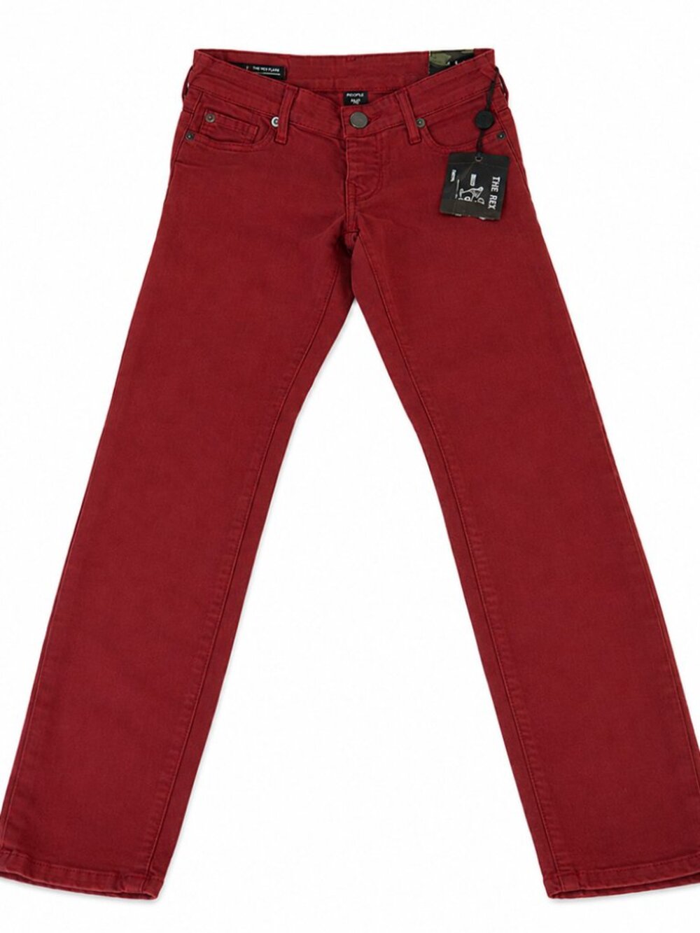True Religion Halle Super Skinny Jeans Freedom Red Mid Rise NWT